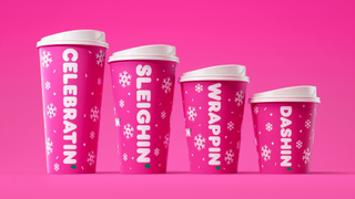 Dunkin’s holiday cups totally sleigh